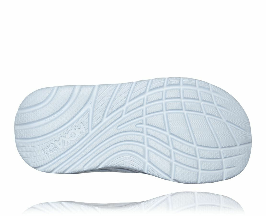 HOKA Eggshell Blue / White - Women's ORA Recovery Slide