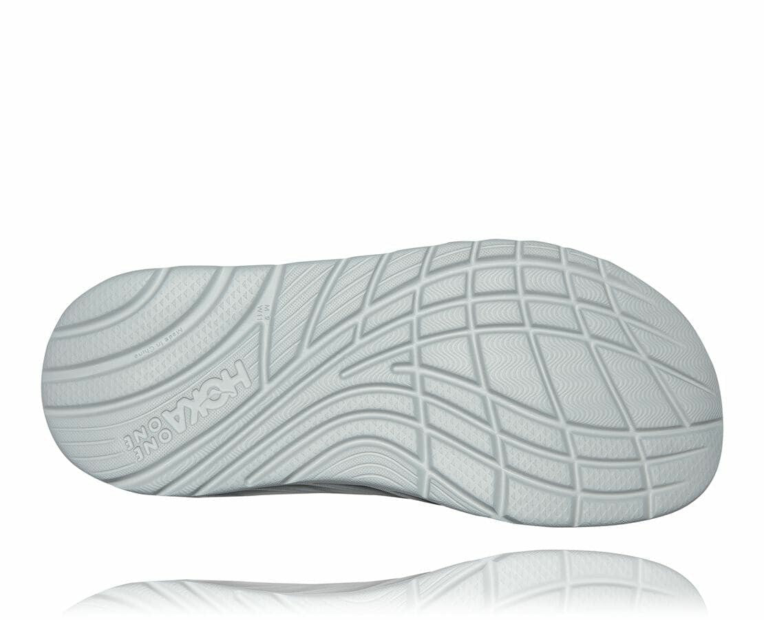 HOKA Blazing Orange / Lunar Rock - Men's ORA Recovery Flip