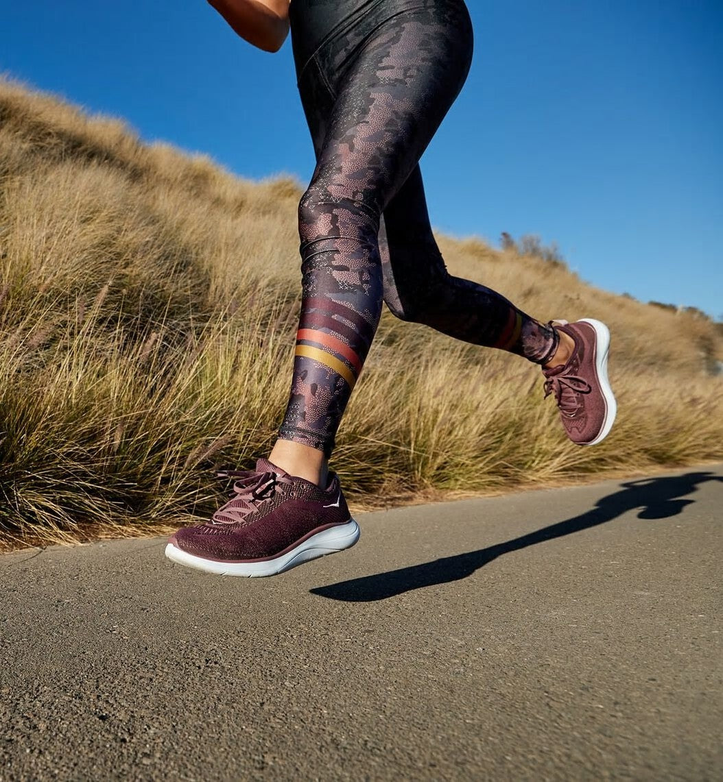 HOKA Rose Brown / Deep Mahogany - Women's Hupana Flow