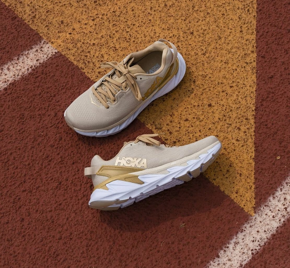 HOKA Almond Milk / White - Women's Elevon 2