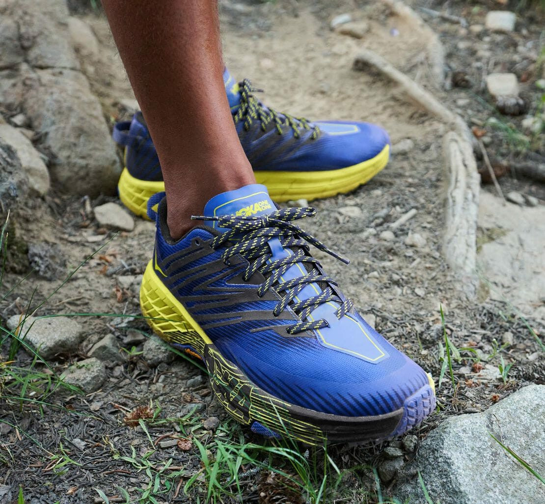 HOKA Black Iris / Evening Primrose - Men's Speedgoat 4