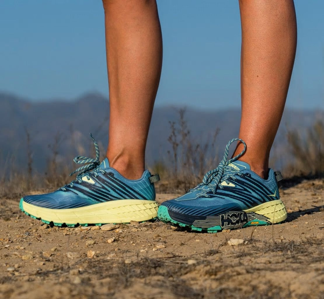 HOKA Provincial Blue / Luminary Green - Women's Speedgoat 4