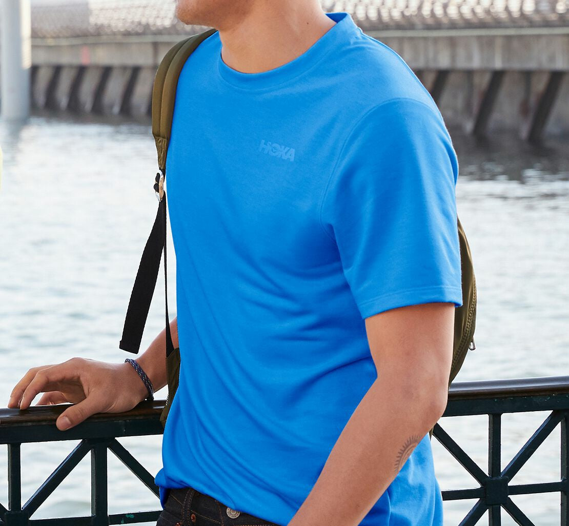 HOKA Imperial Blue - Men's Lifestyle Tee