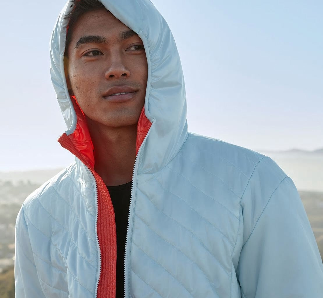 HOKA Wan Blue - All Gender Puffy Jacket