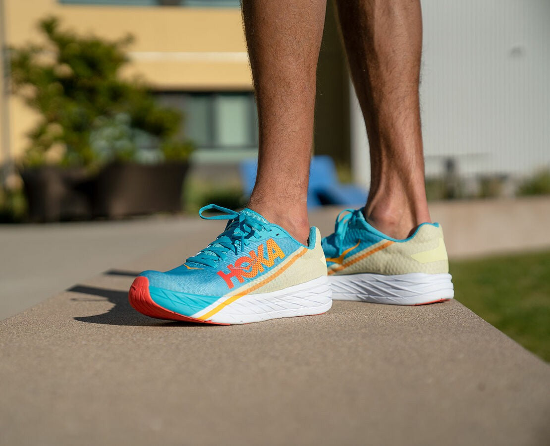 HOKA Scuba Blue / Luminary Green - All Gender Rocket X