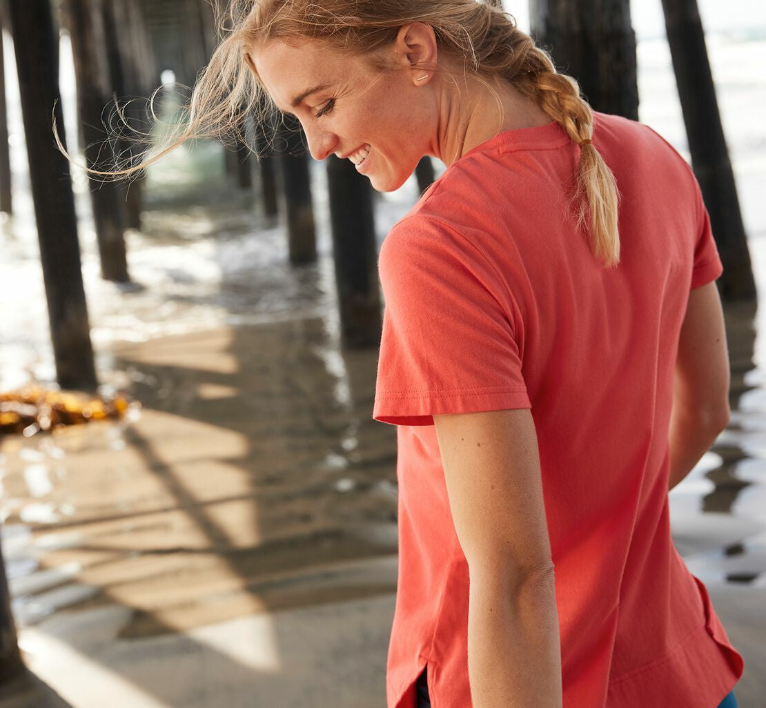 HOKA Hot Coral - Women's Brand Tee
