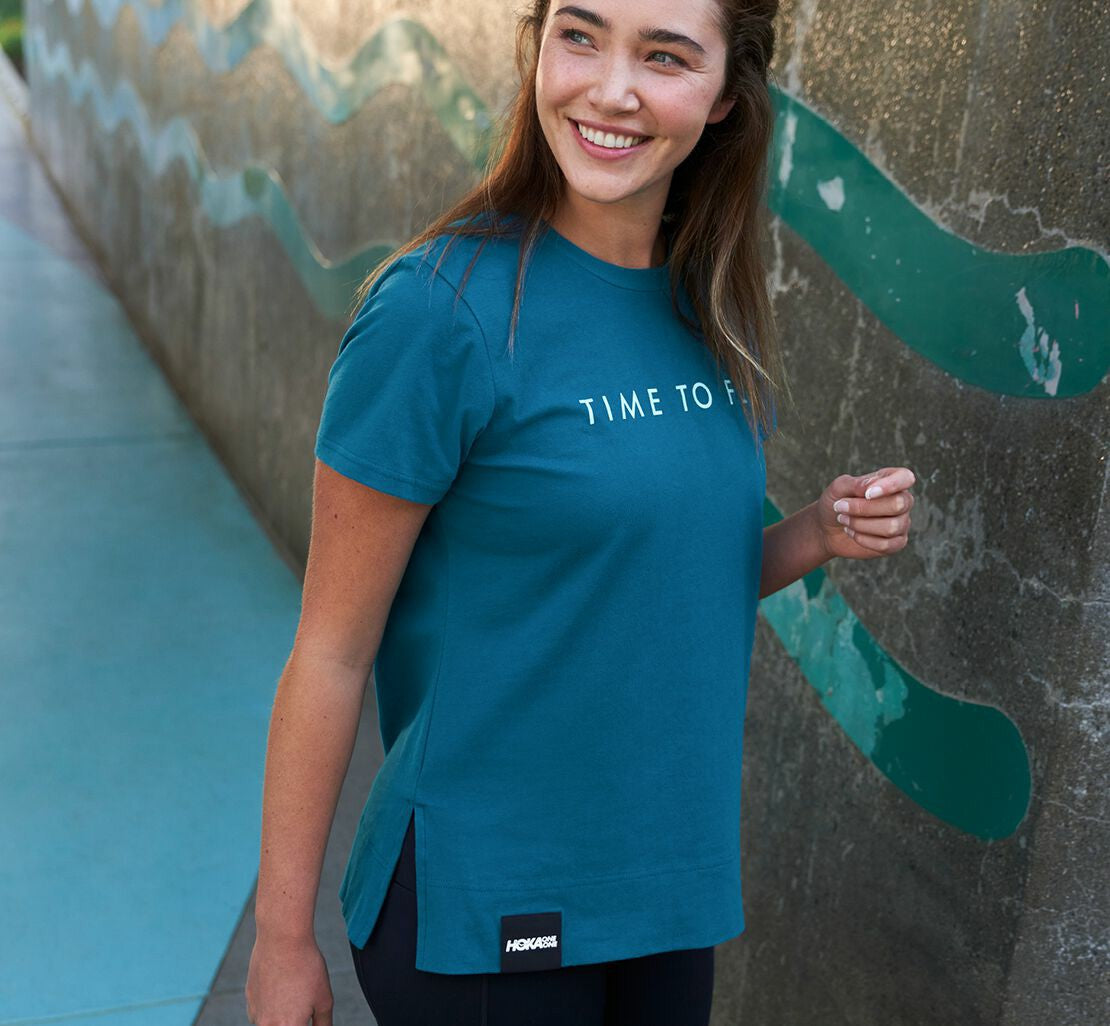 HOKA Moroccan Blue - Women's Brand Tee