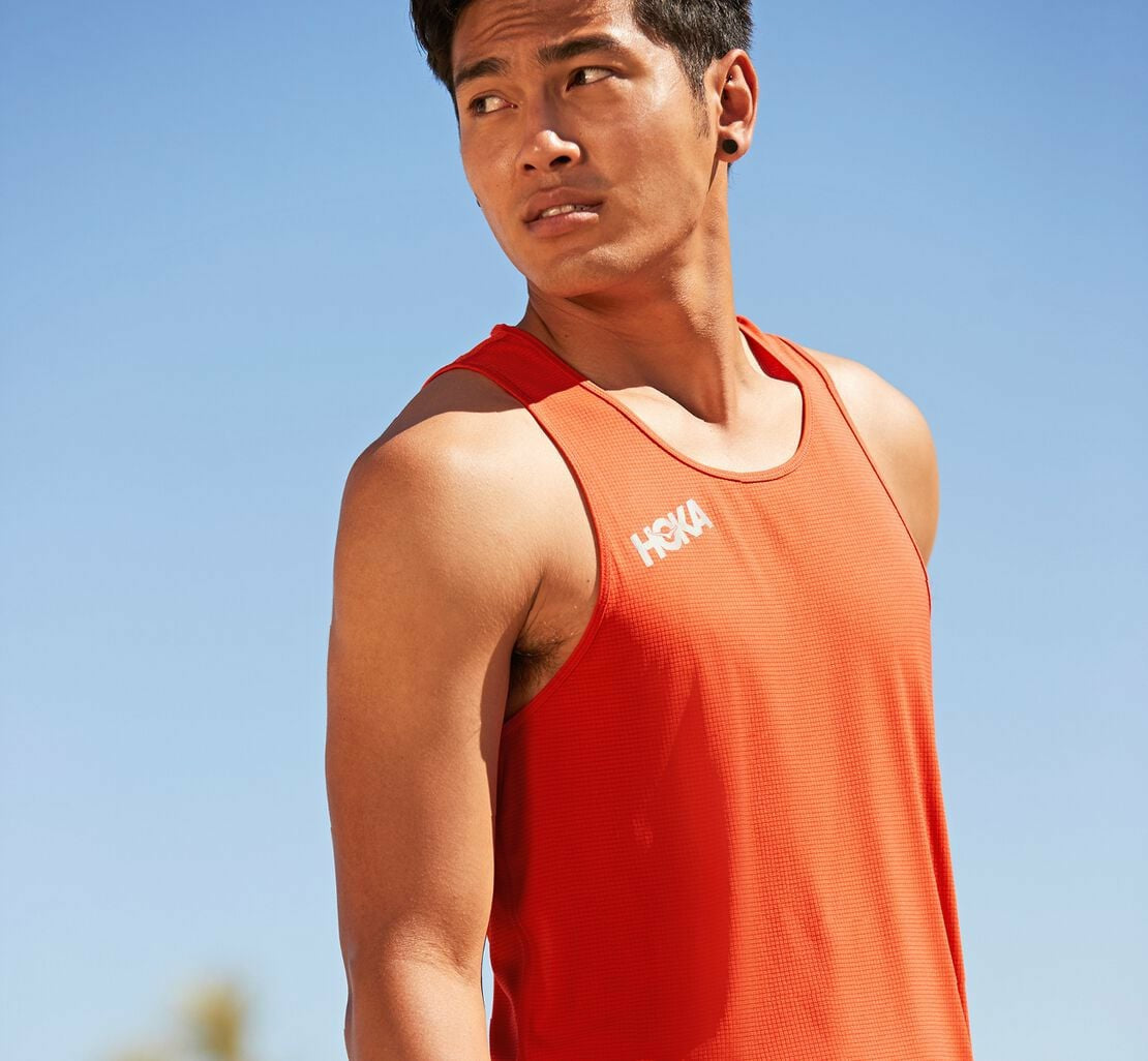 HOKA Fiesta - Men's Singlet
