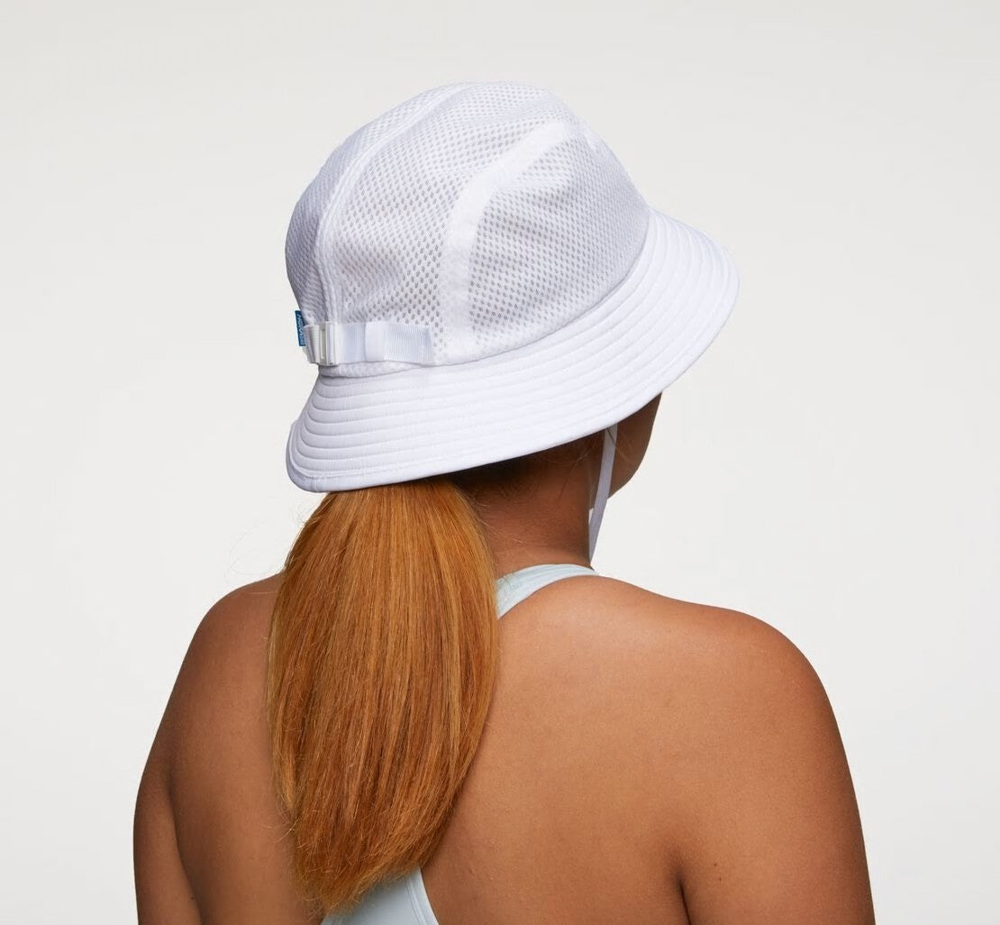 HOKA White / Diva Blue - All Gender Adventure Hat