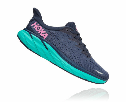 HOKA Outer Space / Atlantis - Women's Clifton 8