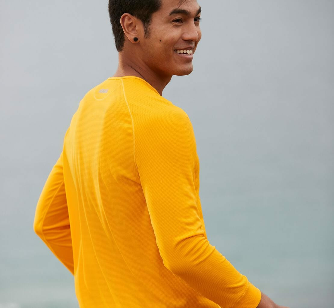 HOKA Saffron - Men's Performance 3/4 Sleeve