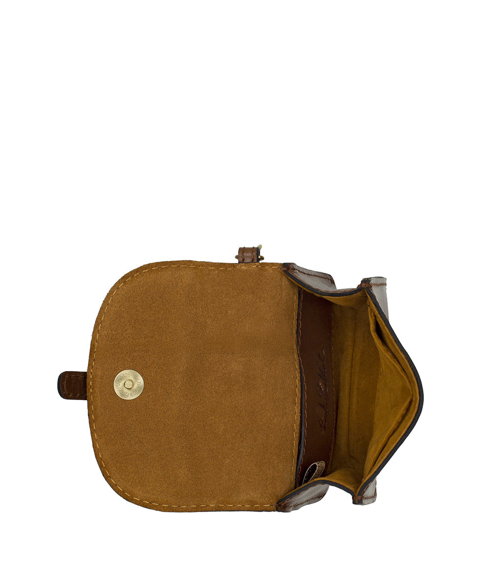 Patricia Nash Liora Slouchy Tote | Suede Leather | Cognac | Patricia Nash