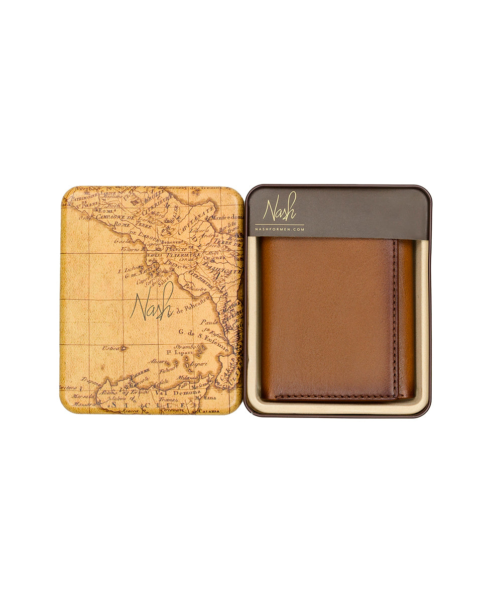 Patricia Nash Trifold ID Wallet - Hand Stained Heritage