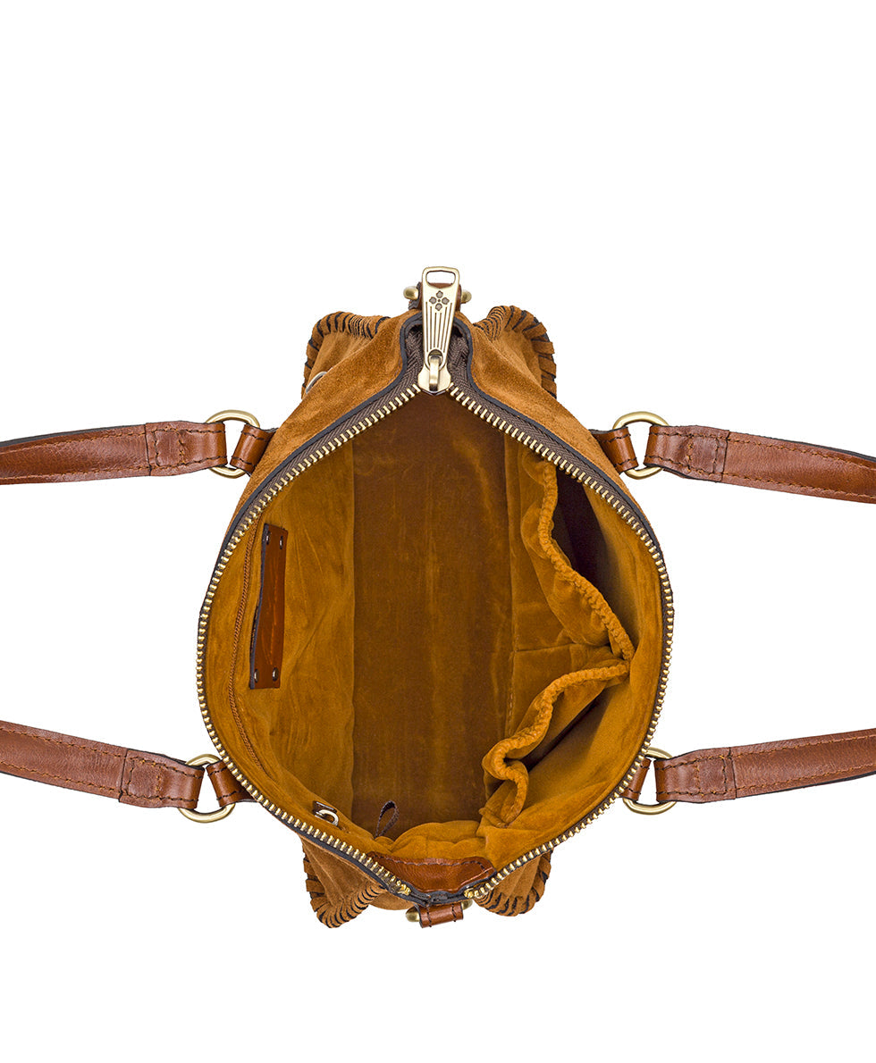 Patricia Nash Brenna Satchel Crossbody - Suede