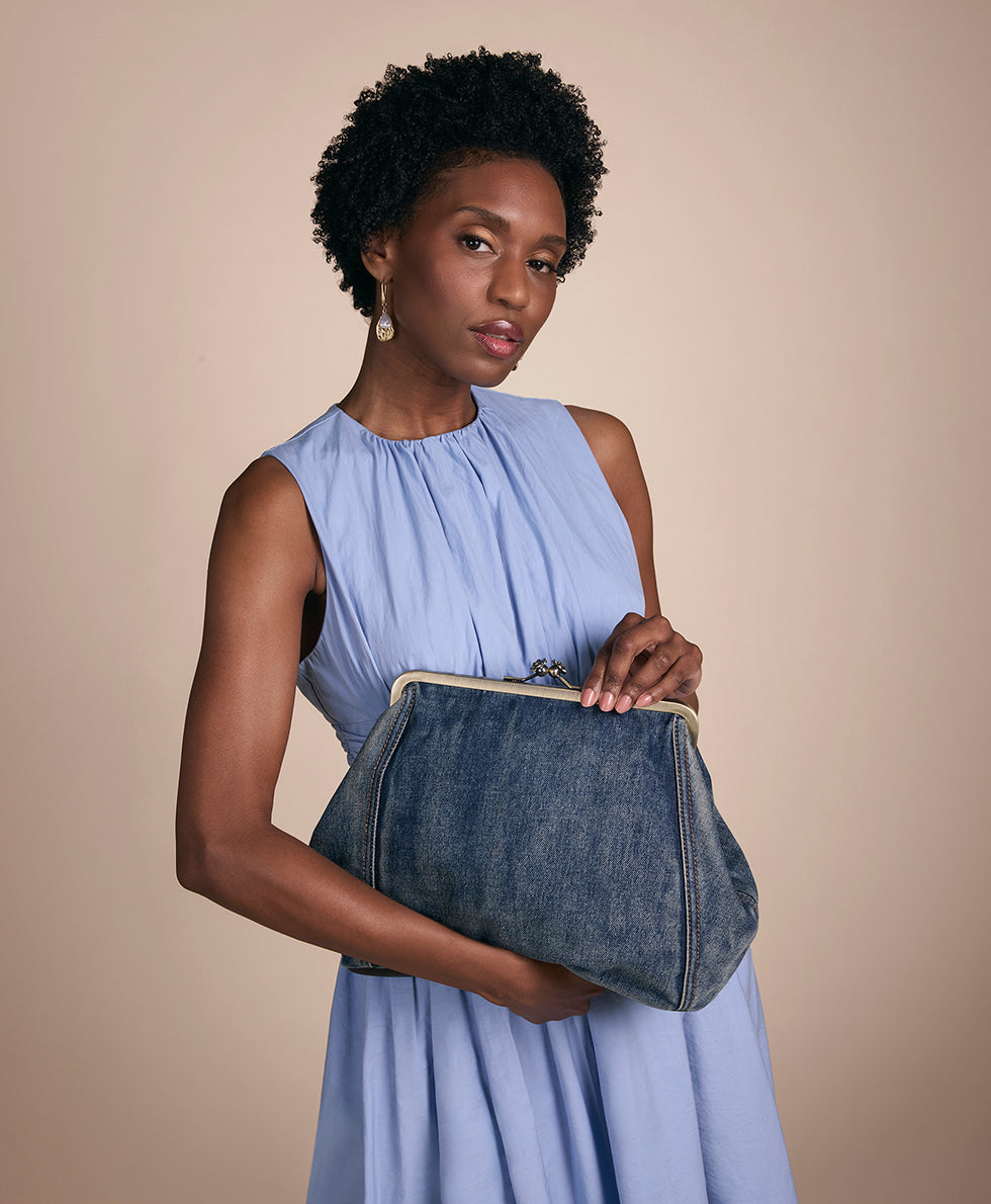 Patricia Nash Vivienne Frame - Denim Stonewashed