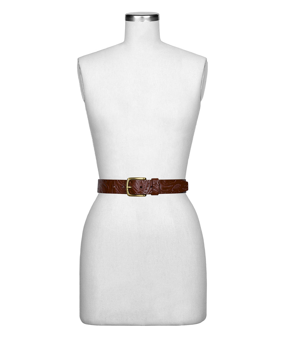 Patricia Nash Pelosa Belt - Tooled - Florence