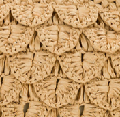 Patricia Nash Sandrine Wooden Frame Crossbody - Scalloped Raffia