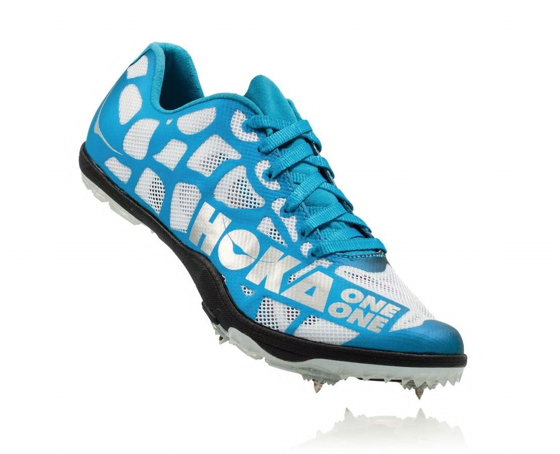 HOKA White / Cyan - Women's Rocket LD