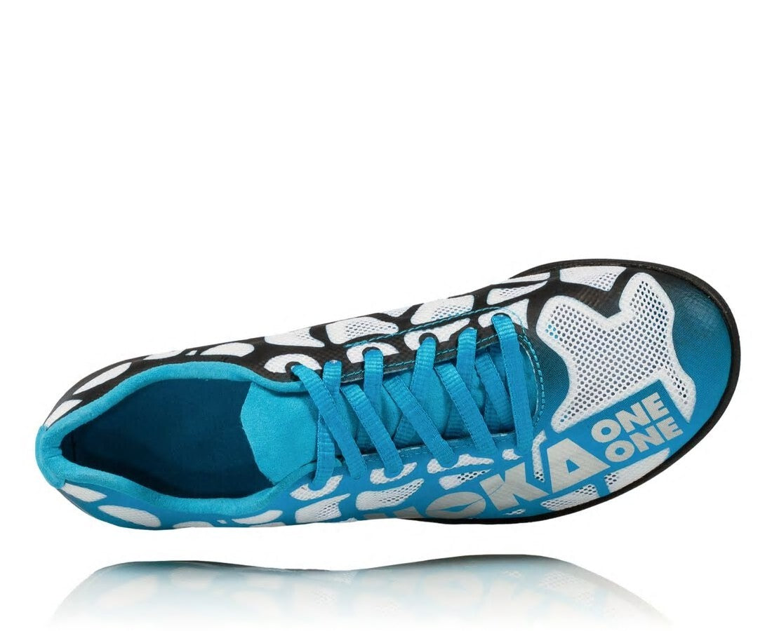 HOKA White / Cyan - Women's Rocket LD