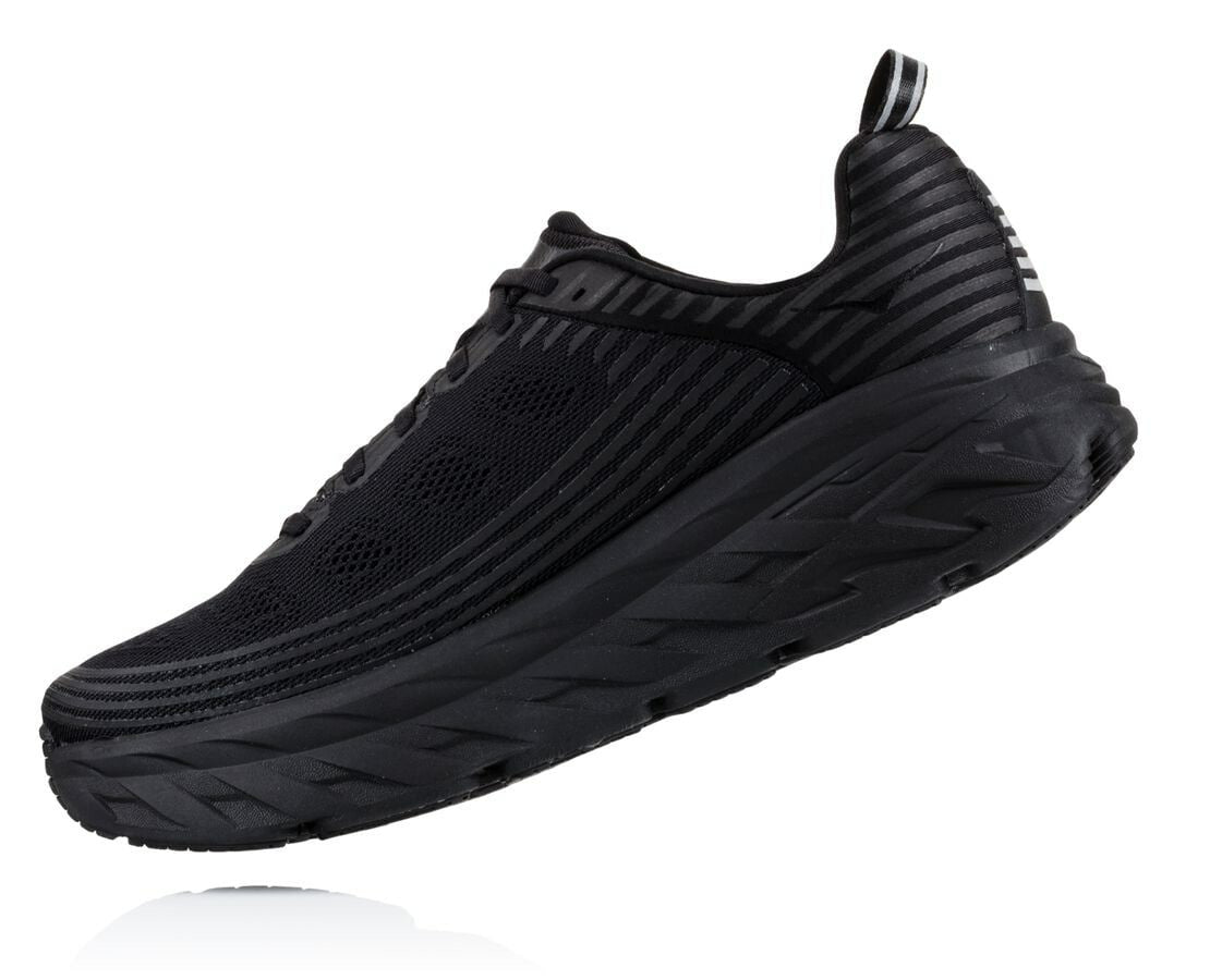HOKA Black / Black - Men's Bondi 6