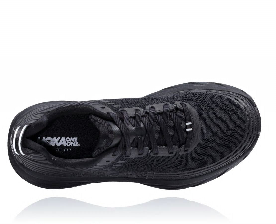 HOKA Black / Black - Men's Bondi 6
