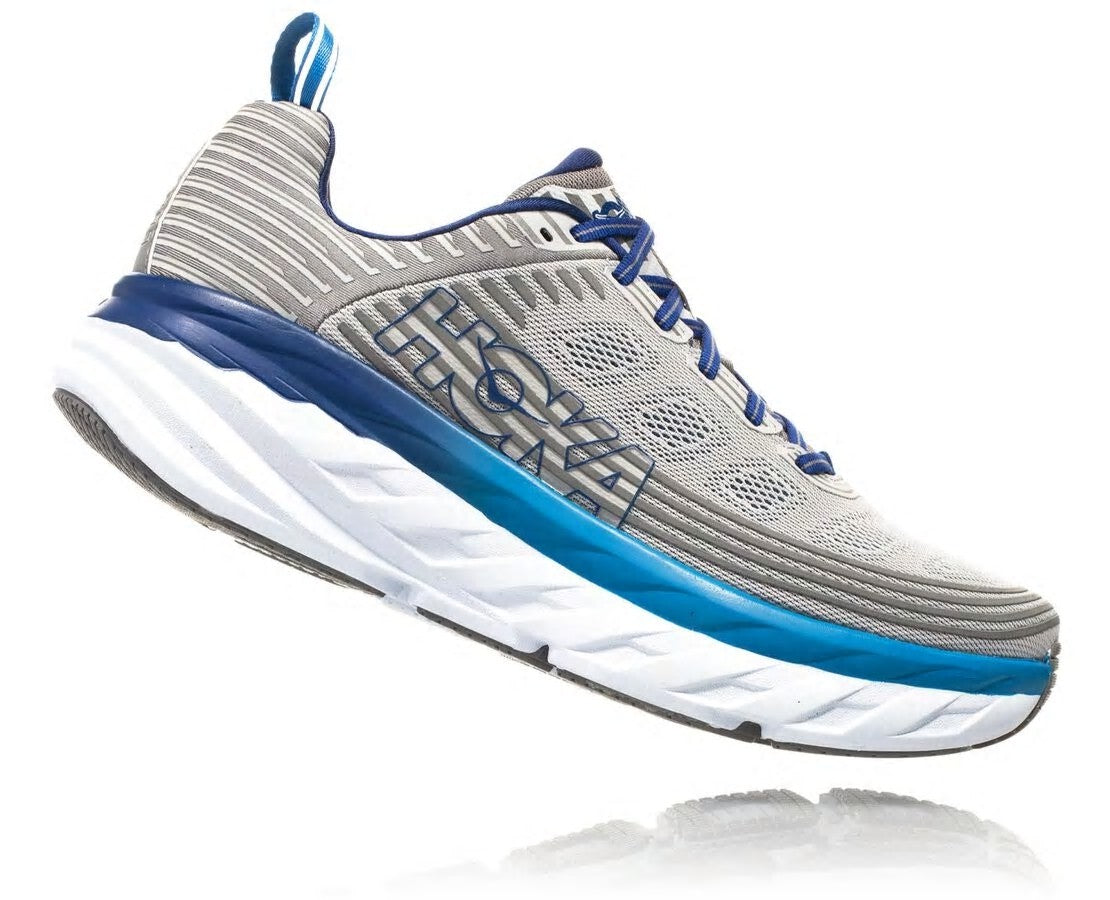 HOKA Vapor Blue / Frost Gray - Men's Bondi 6