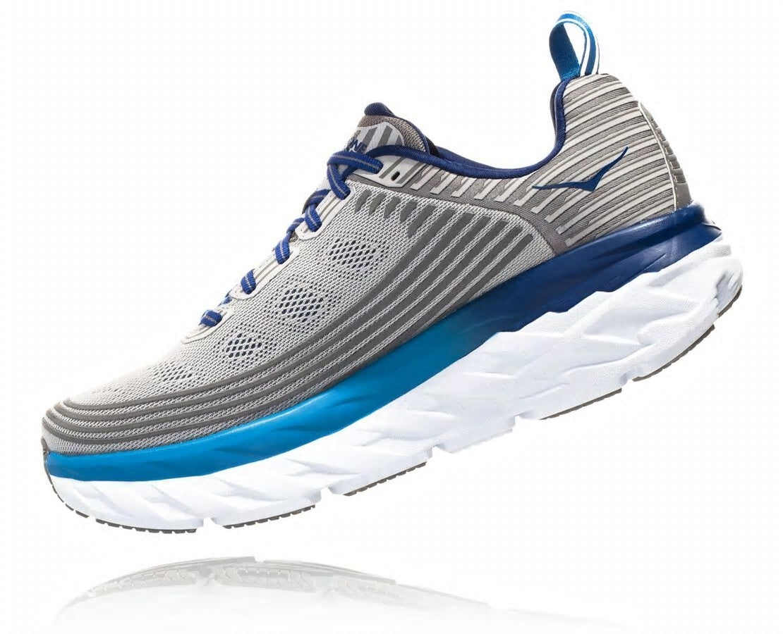 HOKA Vapor Blue / Frost Gray - Men's Bondi 6