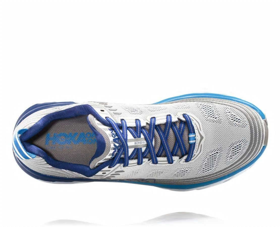 HOKA Vapor Blue / Frost Gray - Men's Bondi 6