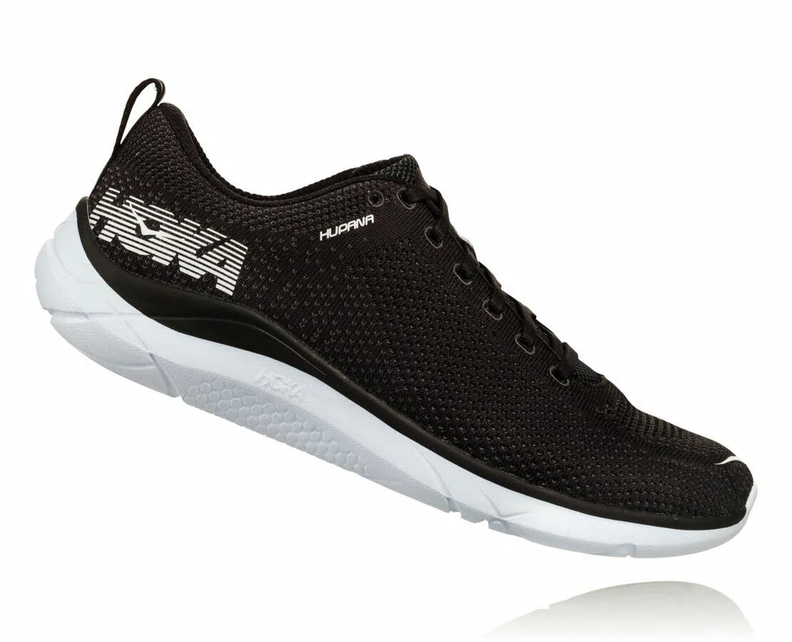 HOKA Black / White - Women's Hupana 2