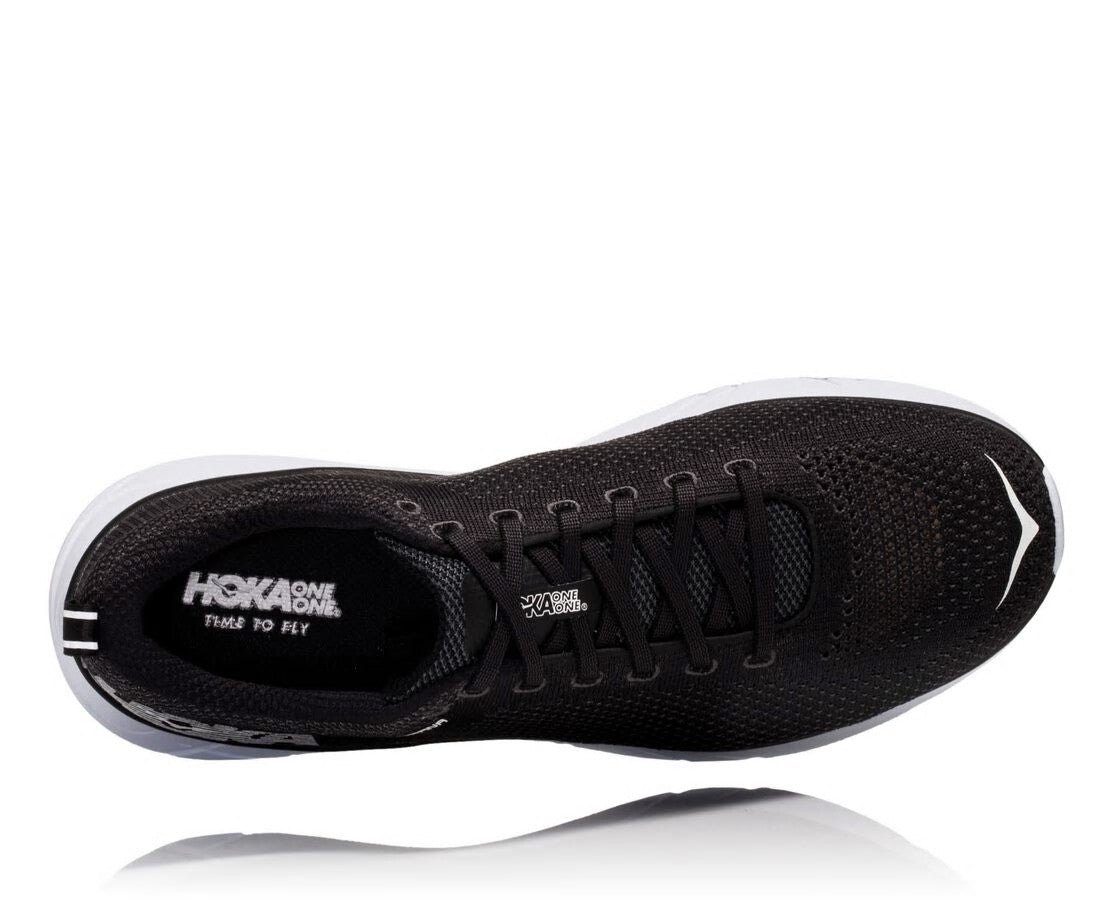 HOKA Black / White - Women's Hupana 2