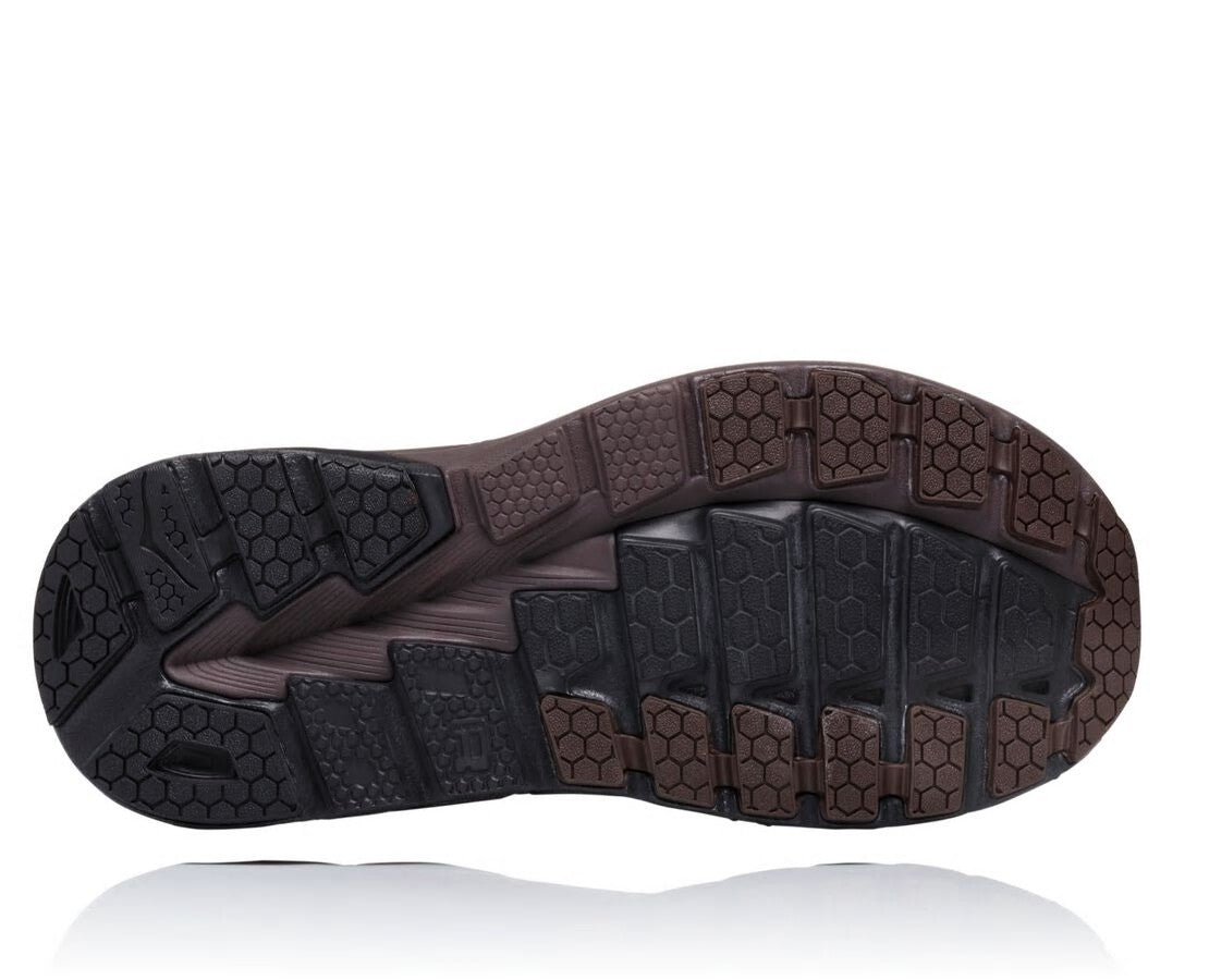 HOKA Demitasse / Black - Men's Gaviota Leather