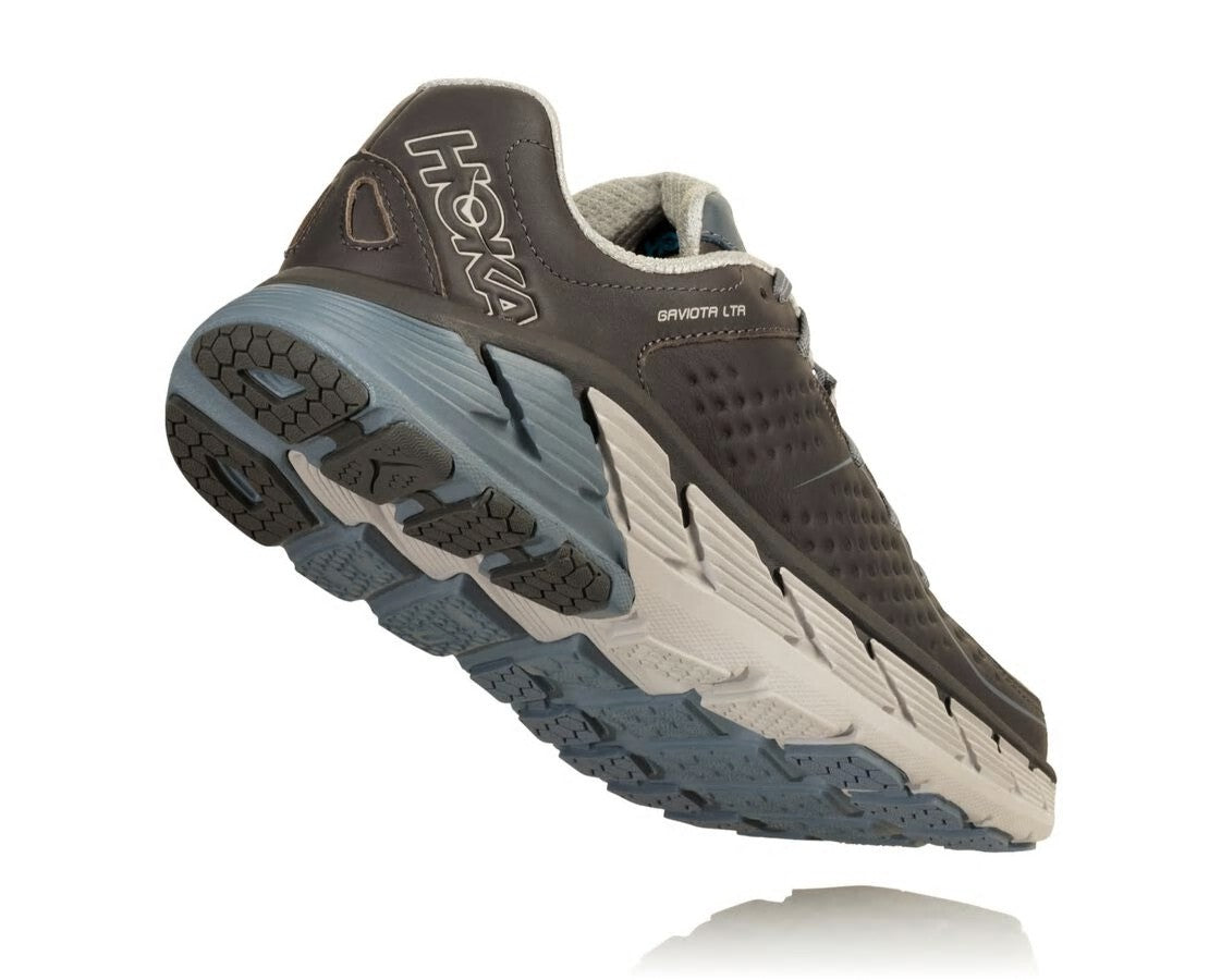 HOKA Charcoal / Tradewinds - Women's Gaviota Leather