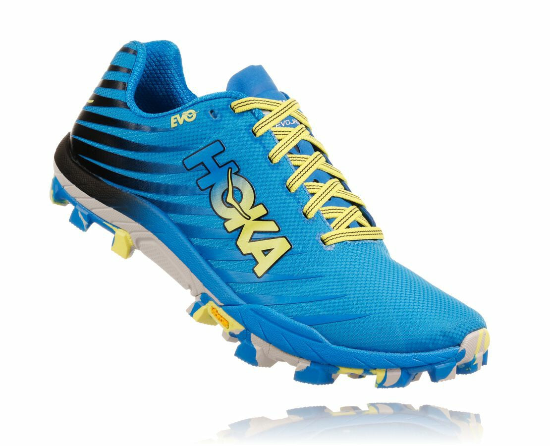 HOKA Cyan / Citrus - Women's EVO Jawz