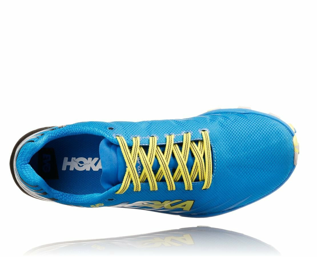 HOKA Cyan / Citrus - Women's EVO Jawz