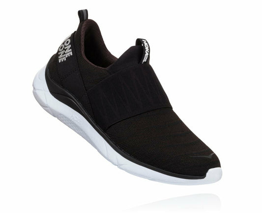 HOKA Black / White - Women's Hupana Slip