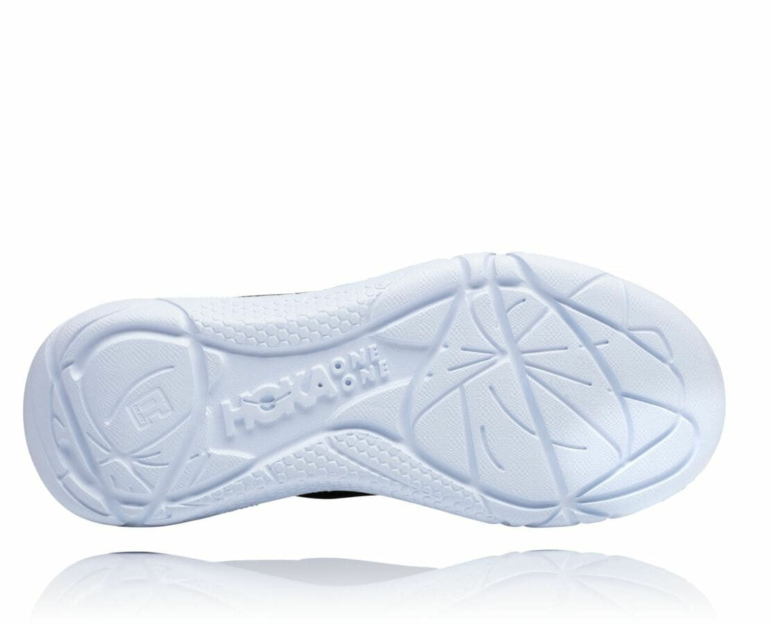 HOKA Black / White - Women's Hupana Slip