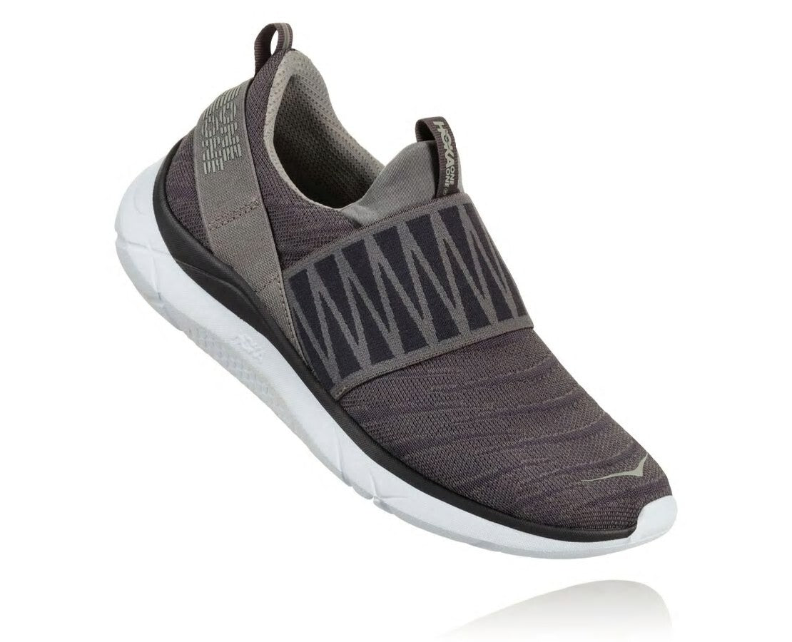 HOKA Nine Iron / Steel Grey - Women's Hupana Slip