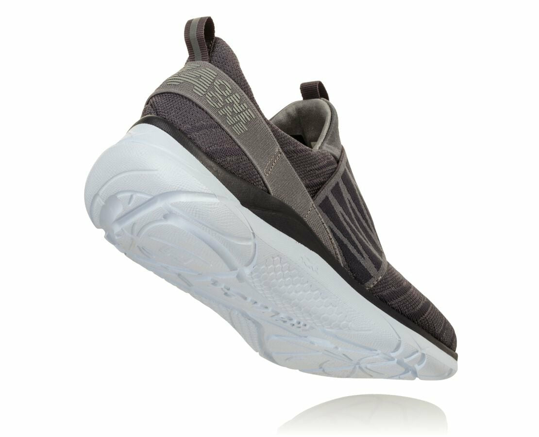 HOKA Nine Iron / Steel Grey - Women's Hupana Slip