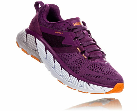HOKA Grape Juice / Bright Marigold - Women's Gaviota 2