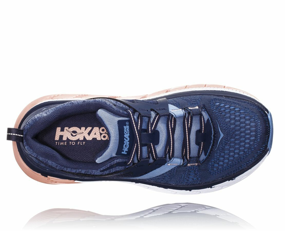 HOKA Mood Indigo / Dusty Pink - Women's Gaviota 2