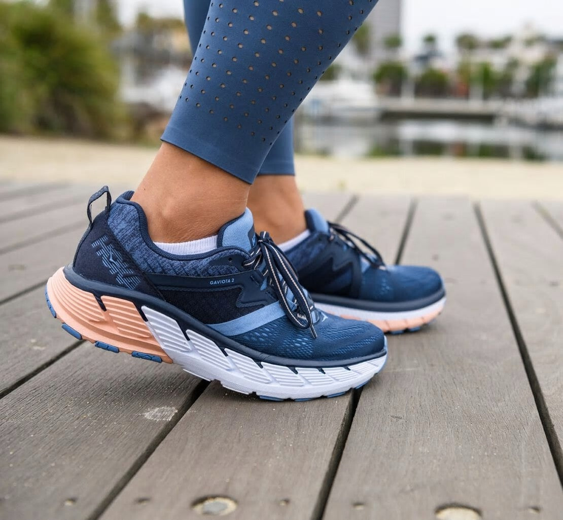 HOKA Mood Indigo / Dusty Pink - Women's Gaviota 2