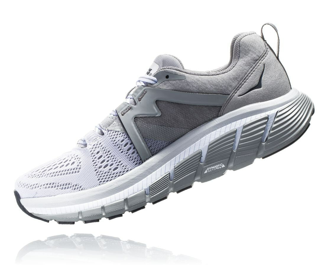 HOKA White / Drizzle - Women's Gaviota 2