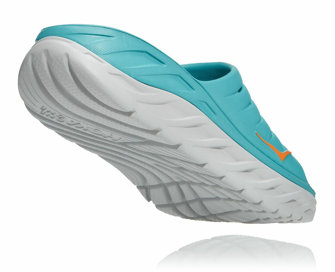 HOKA Aquarelle / Blazing Orange - Men's ORA Recovery Slide