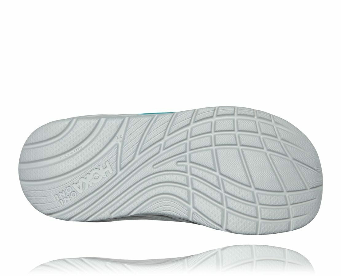 HOKA Aquarelle / Blazing Orange - Men's ORA Recovery Slide