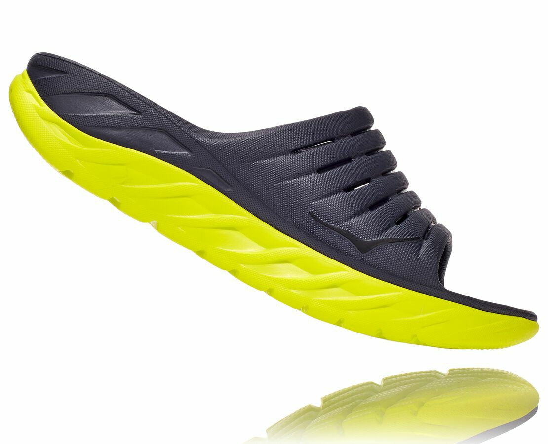 HOKA Odyssey Grey / Evening Primrose - Men's ORA Recovery Slide