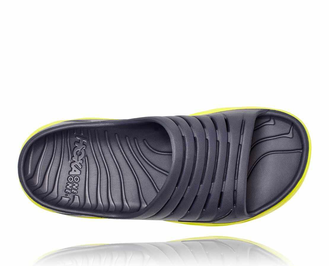 HOKA Odyssey Grey / Evening Primrose - Men's ORA Recovery Slide