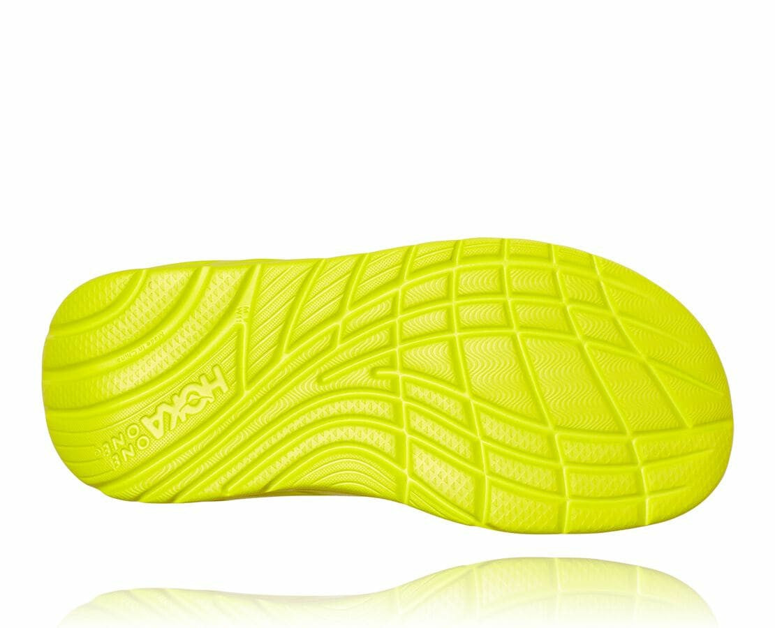 HOKA Odyssey Grey / Evening Primrose - Men's ORA Recovery Slide