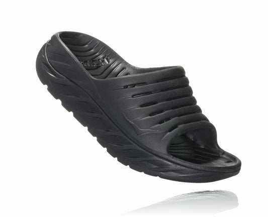 HOKA Black / Black - Women's ORA Recovery Slide