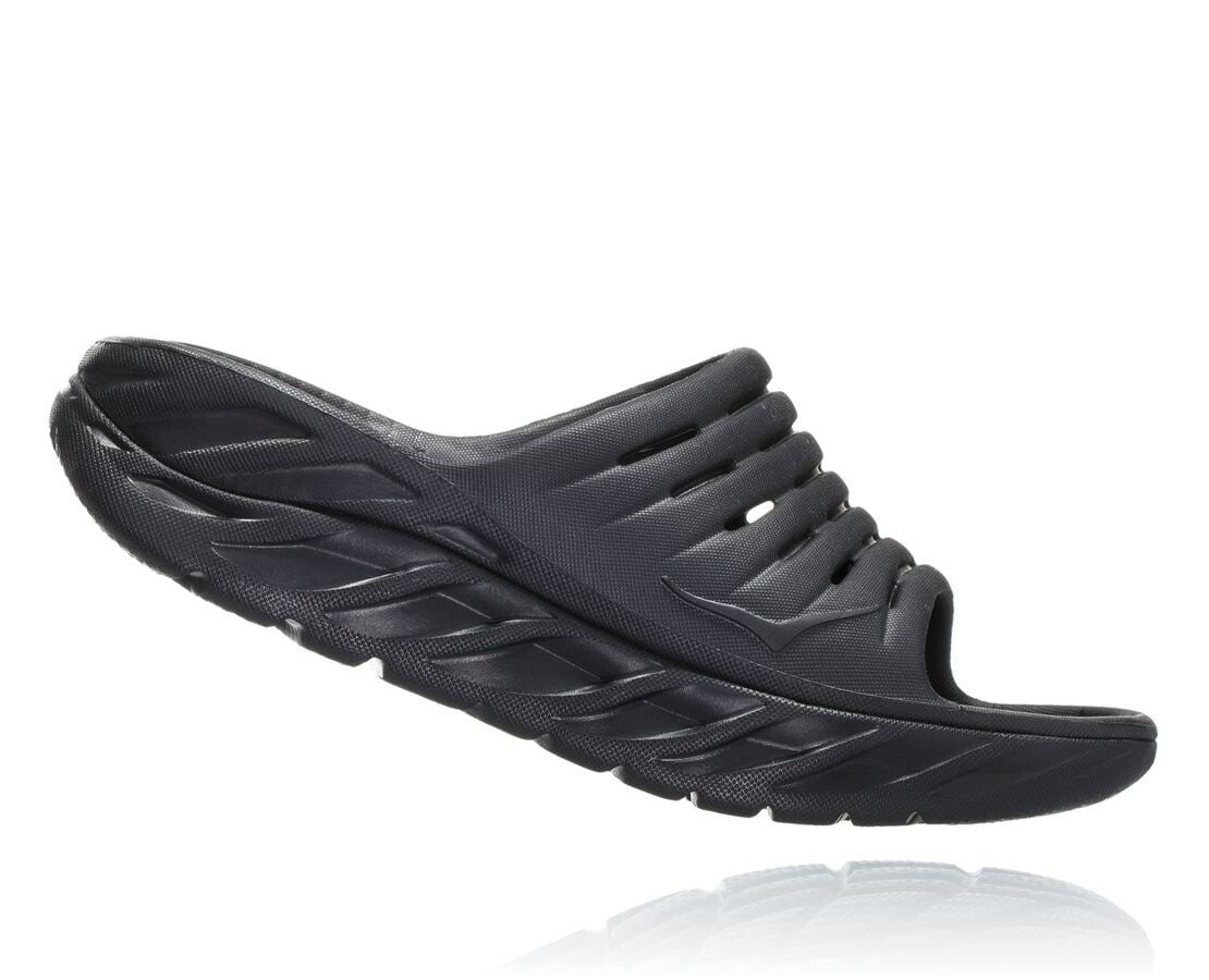 HOKA Black / Black - Women's ORA Recovery Slide