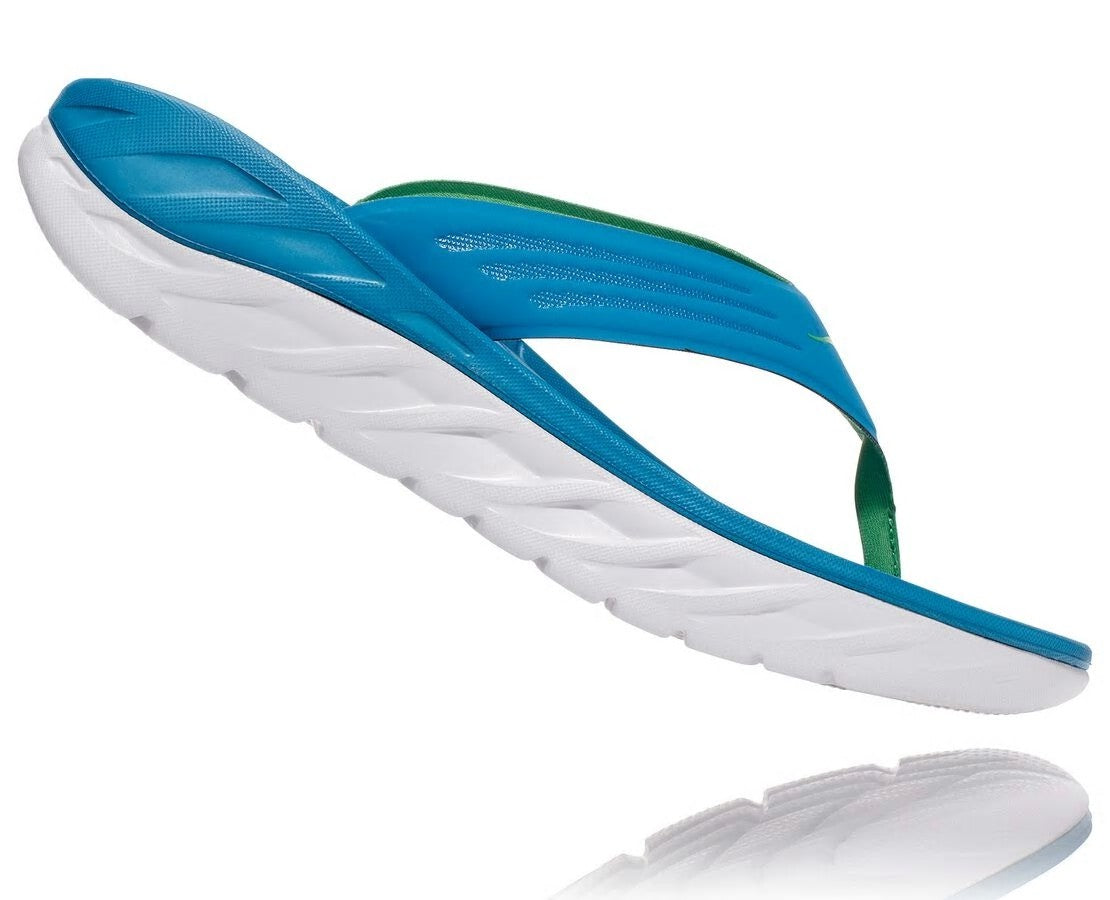 HOKA Blue Sapphire / Greenbriar - Men's ORA Recovery Flip